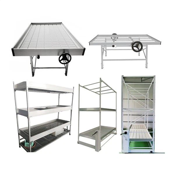 Hydroponic Rolling Bench Grow Stol Series